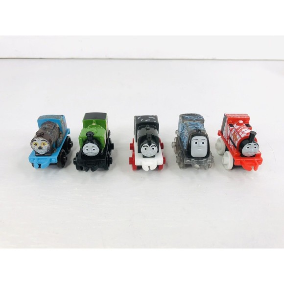 Thomas The Train and Friends Mini Trains Lot of 5 Luke Spencer Porter Edward - Picture 1 of 14